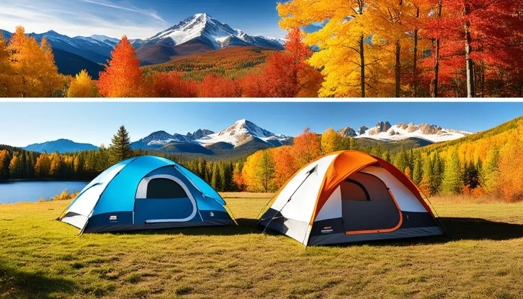 3-season and 4-season tents