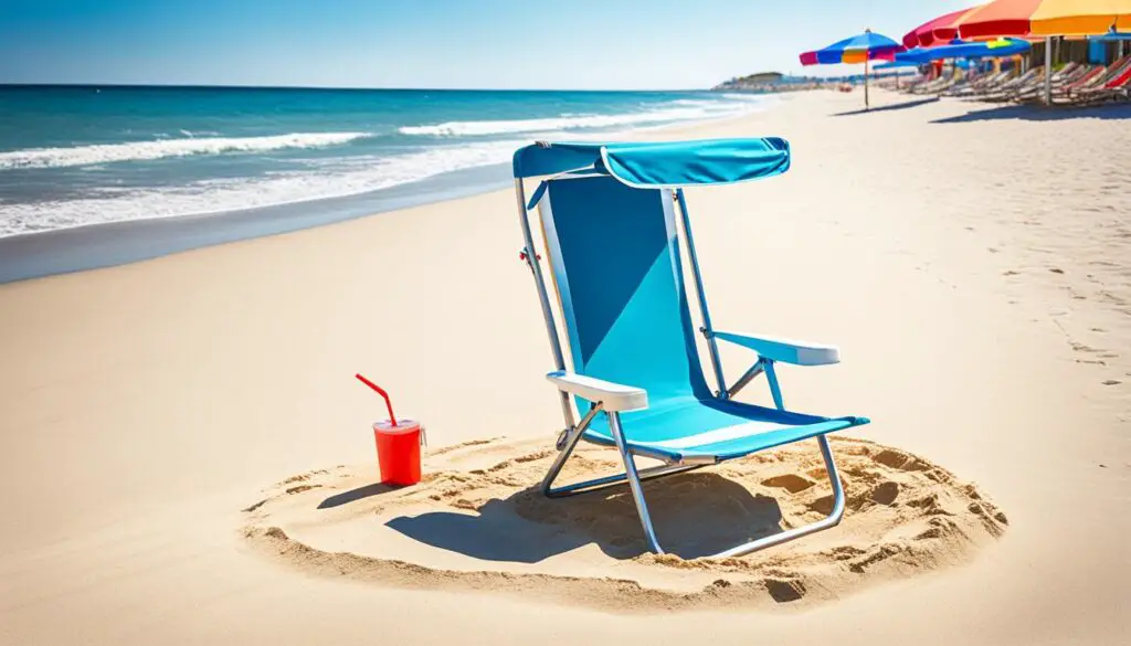 Beach camping chairs