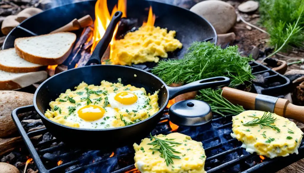 Camping Eggs