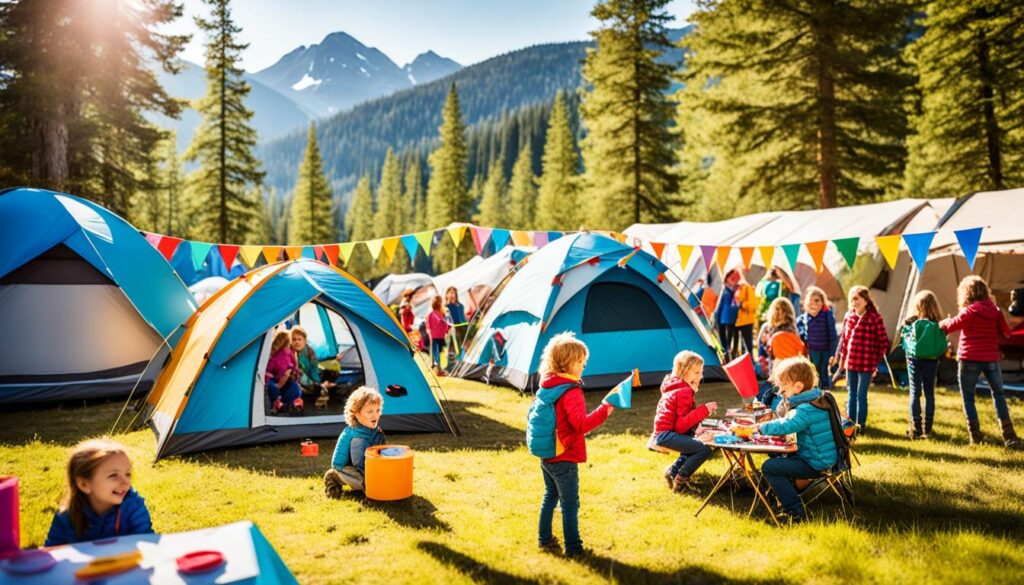 Camping Ideas for Birthday Party