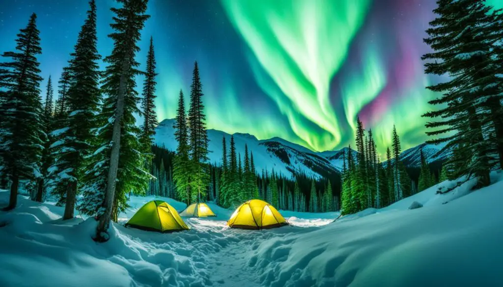 Camping in Alaska