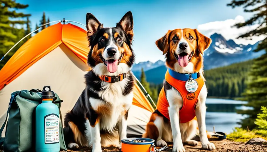 Camping safety for dogs