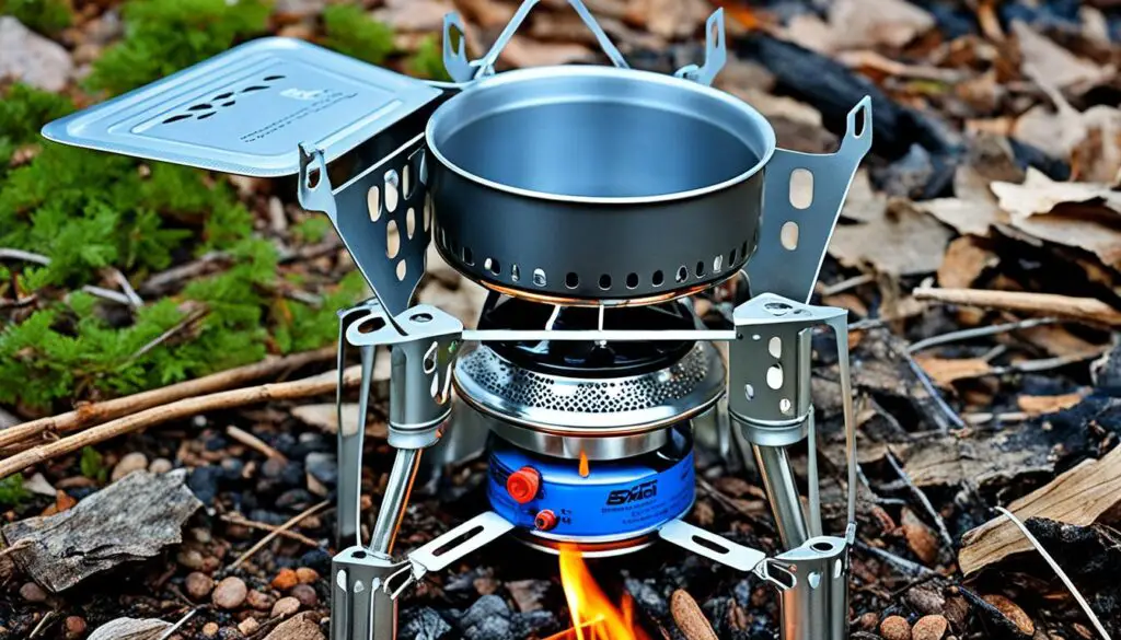 Compact camping stove