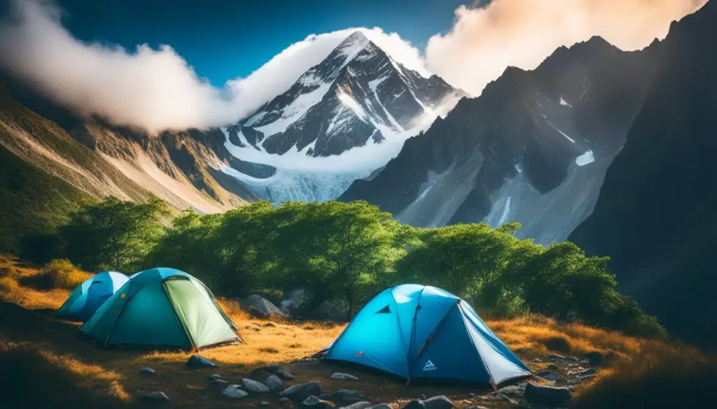 Himalayan camping