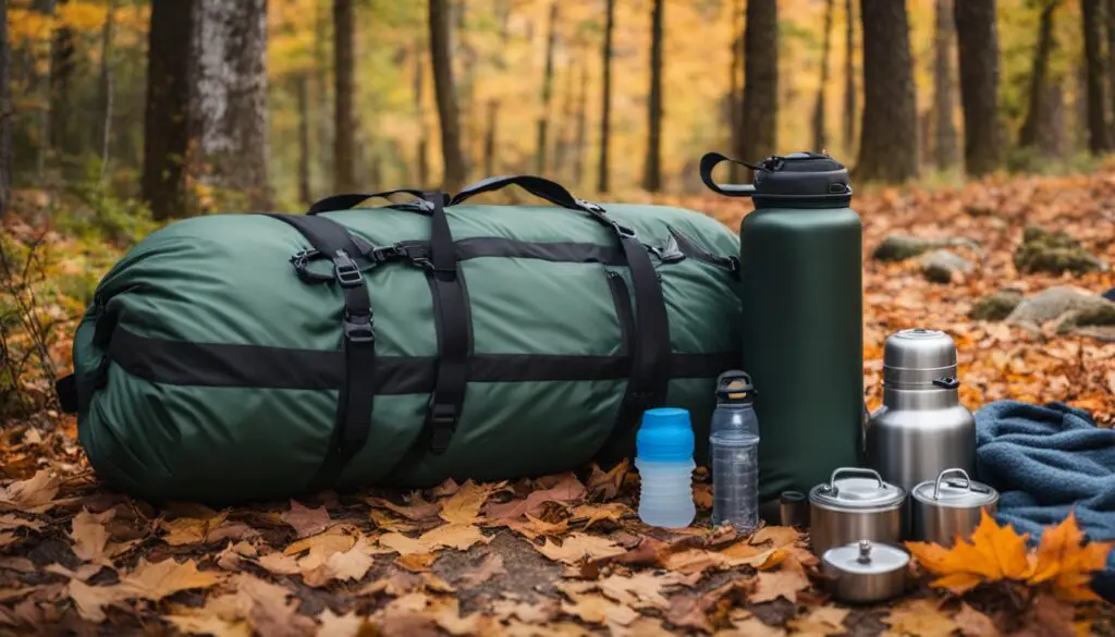 November camping gear