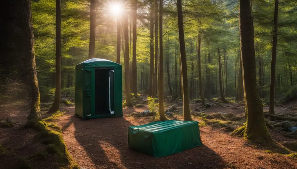 Porta Potty Setup