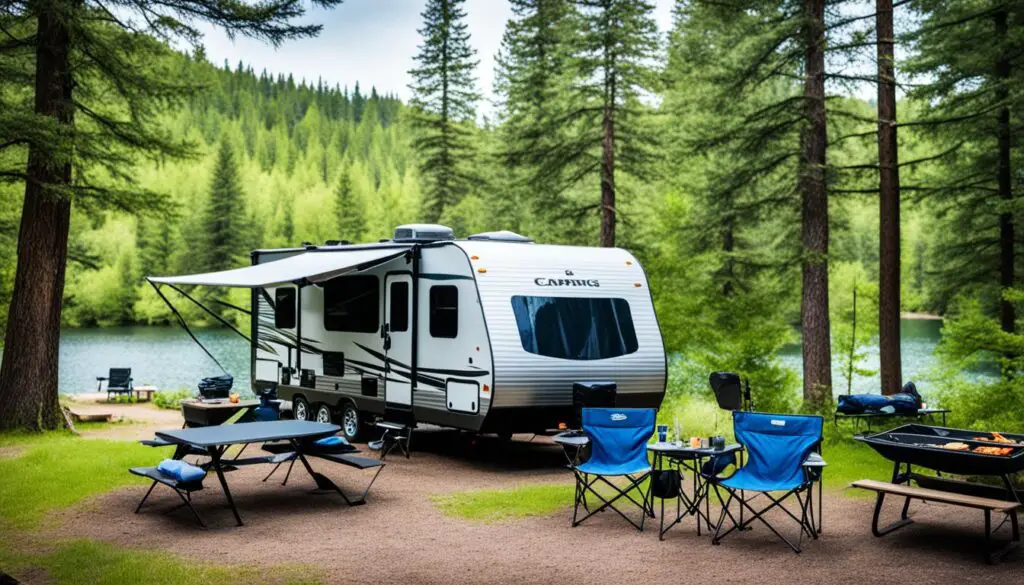 RV camping gear