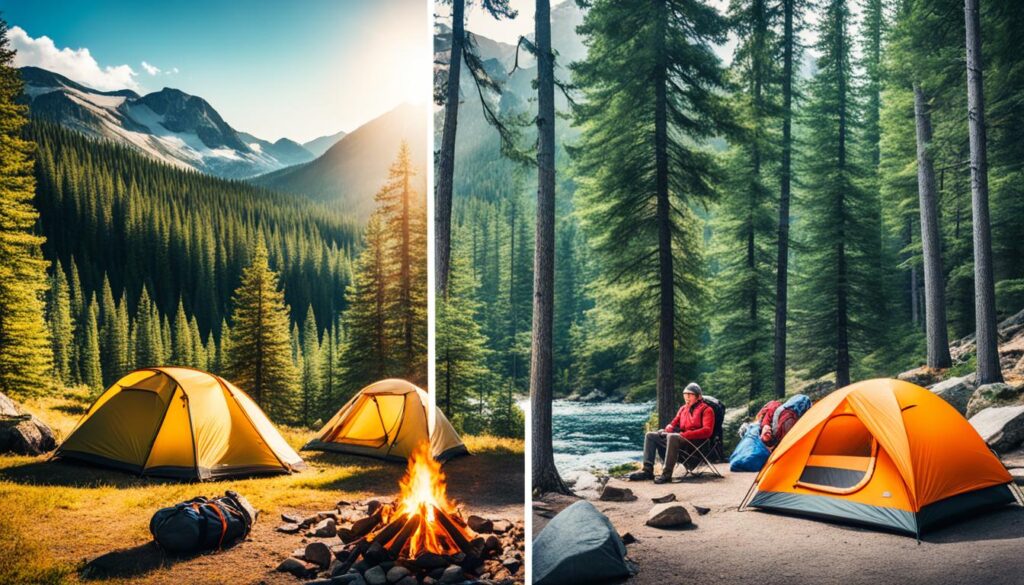 What’s the Difference Between Camping and Tenting