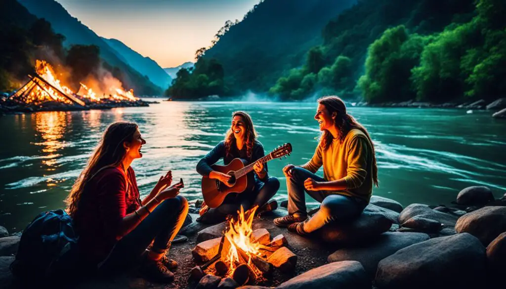 activities while camping in Rishikesh