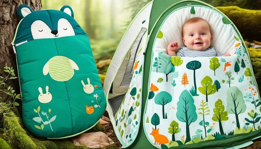 baby sleeping gear for camping