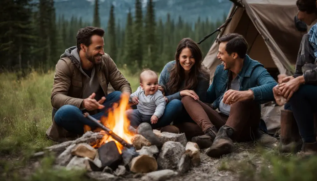 best age to take baby camping