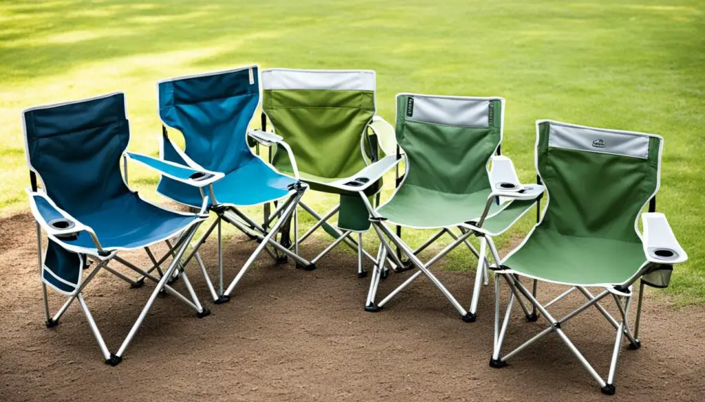 camp chair styles