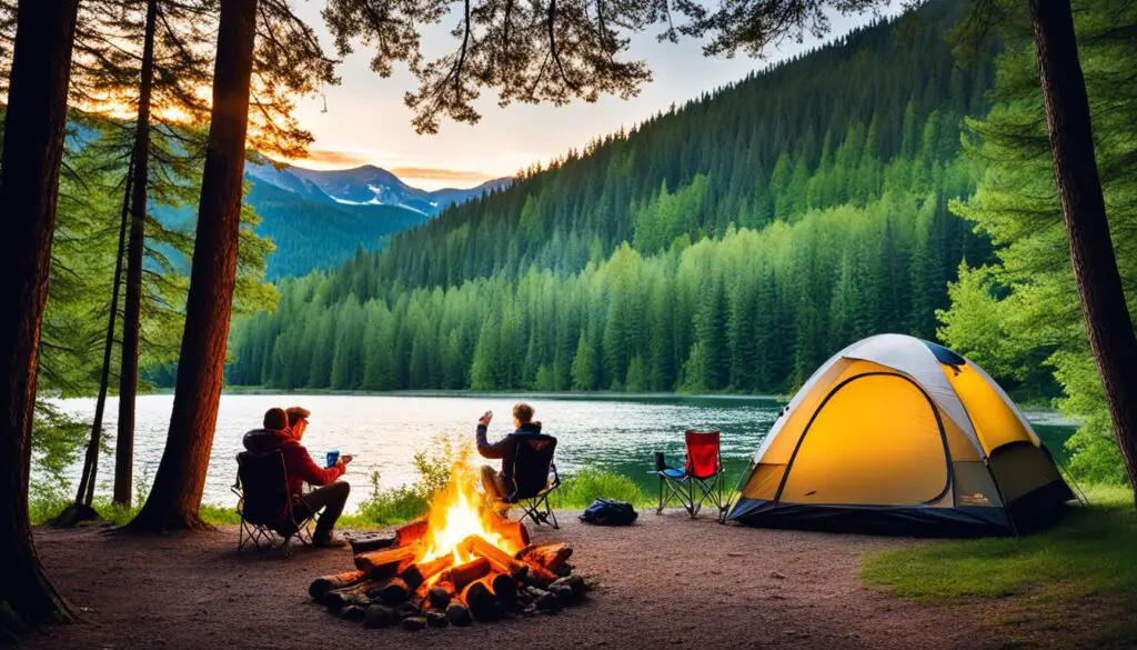 camping benefits summary