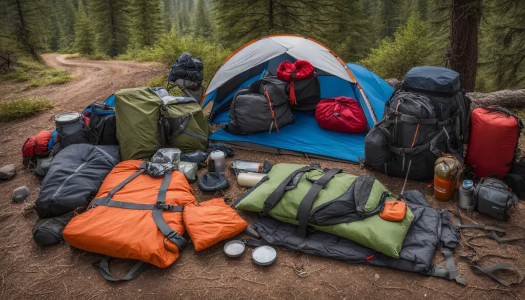 camping gear