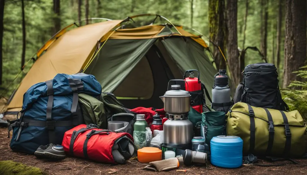 camping gear