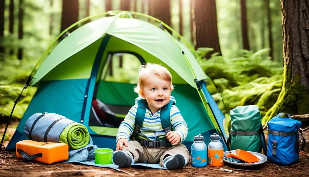 camping gear for toddlers