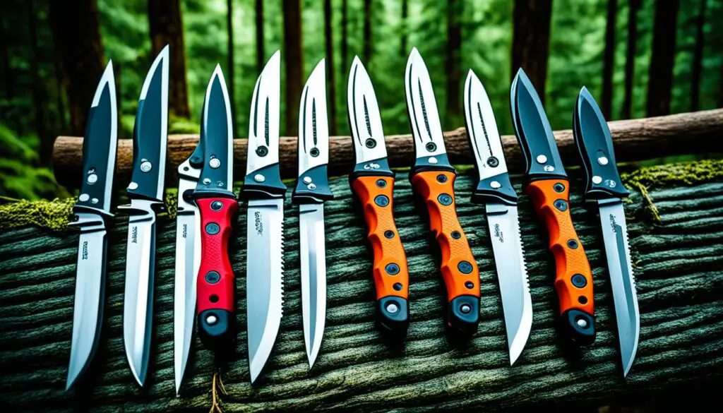 camping knives