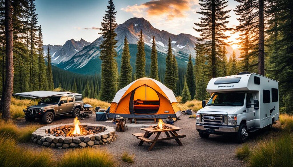 camping styles