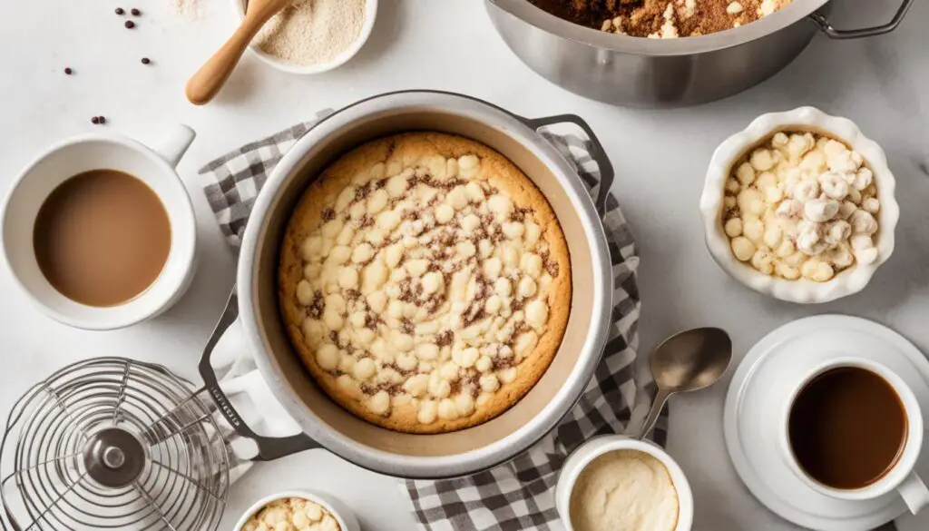 coffee cake baking