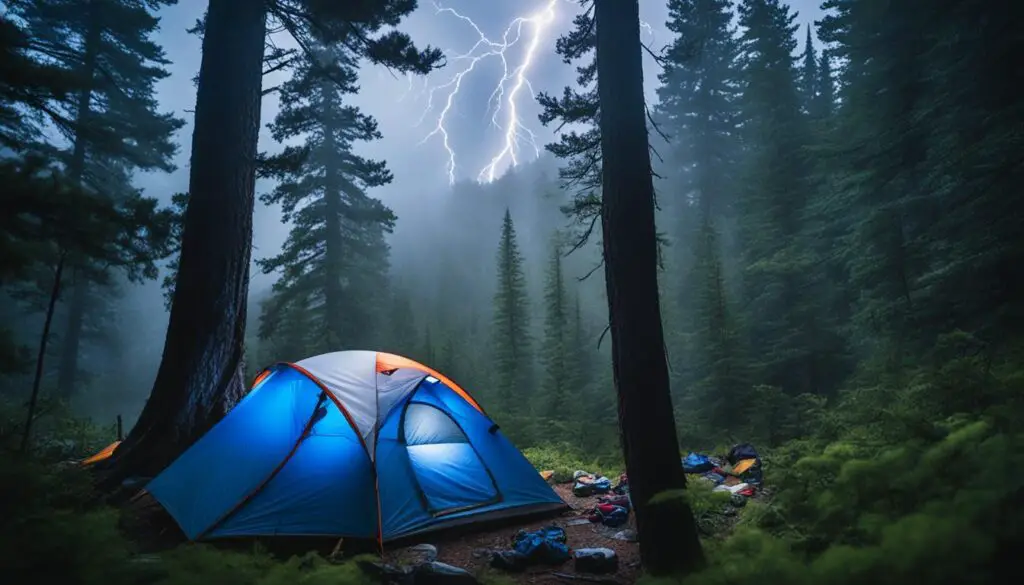 common camping dangers