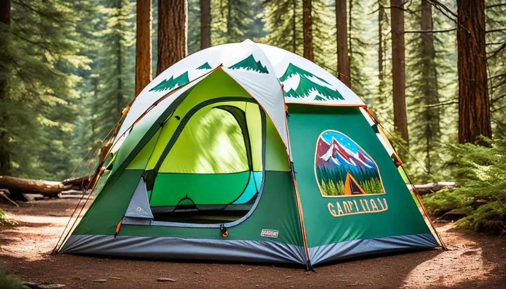 custom camping tent