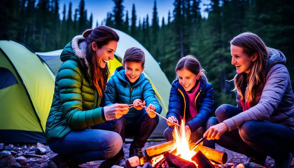 family camping