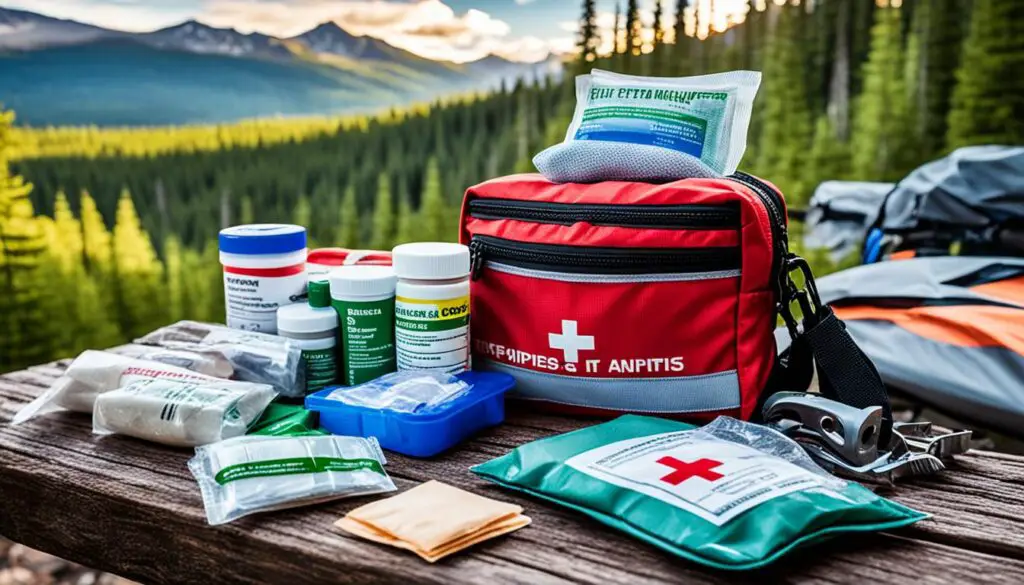 first aid camping