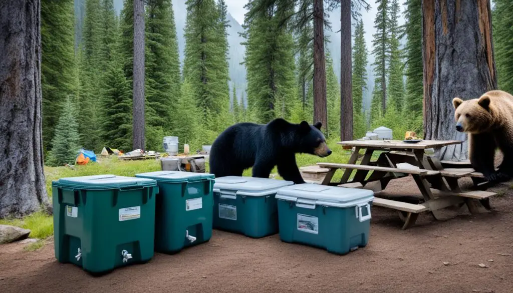 food storage for camping