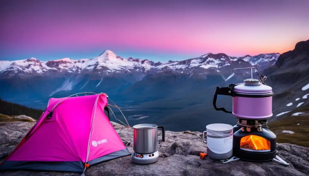 pink moon camping gear