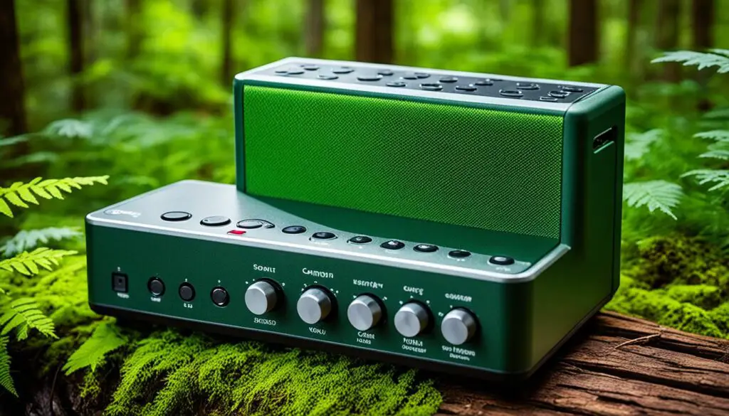 portable camping sound machine