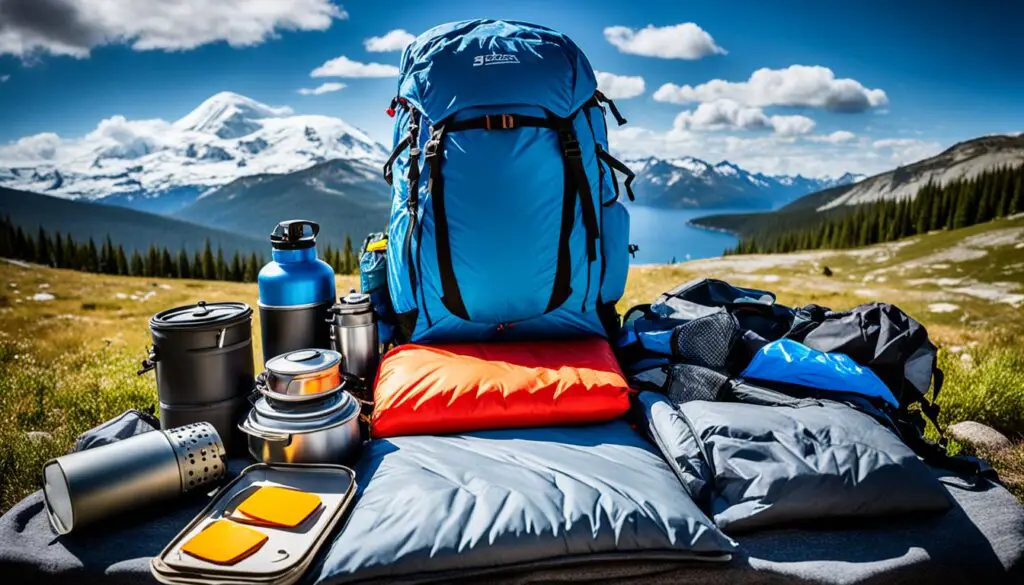 renting camping gear