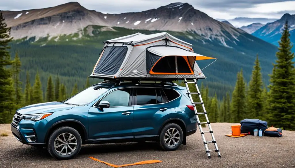 rooftop tent