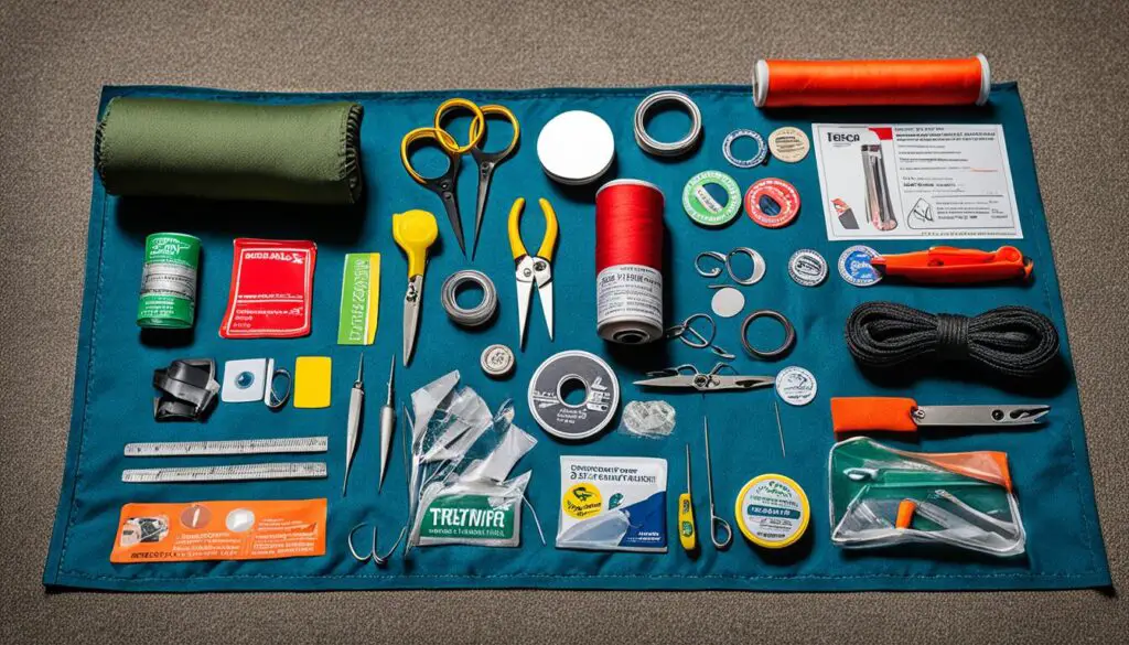 sleeping bag repair supplies