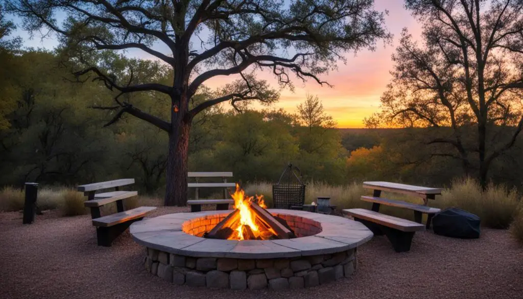 texas fall foliage camping