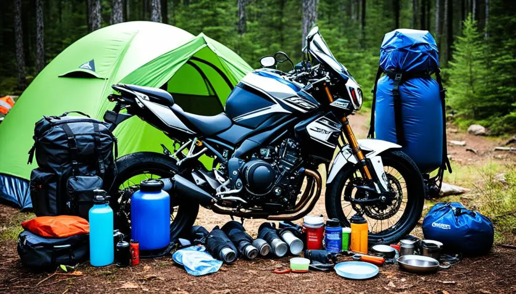 top motorcycle camping gear