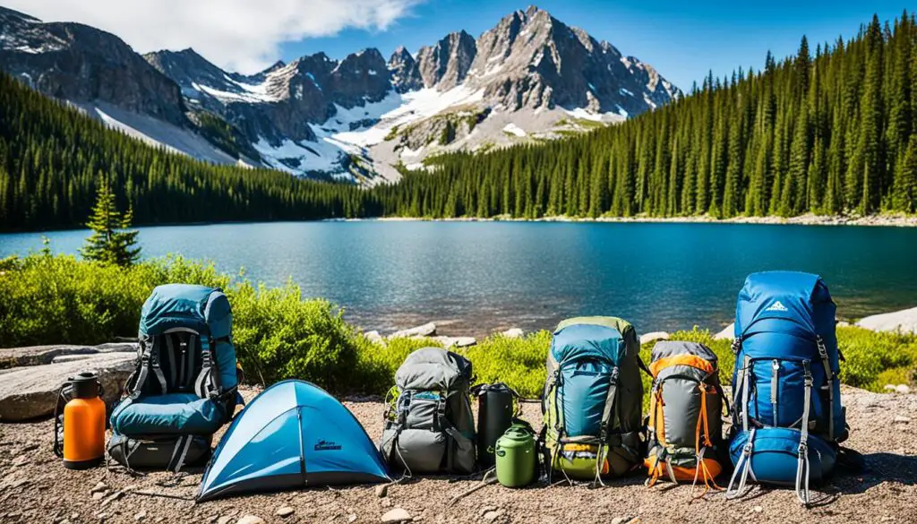 types of camping gear to rent