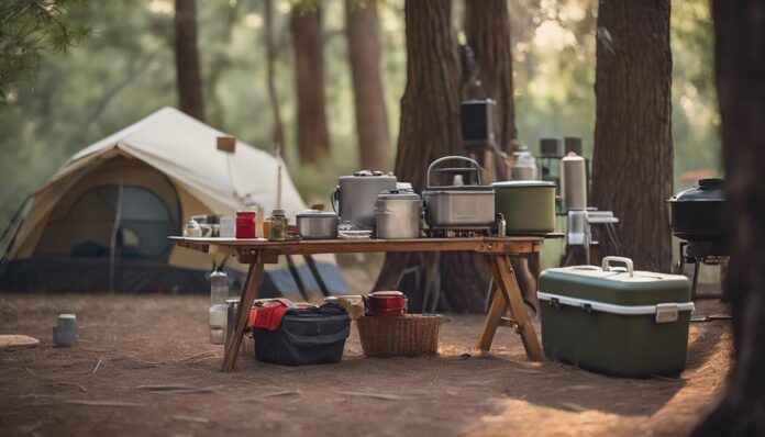 camp kitchen etiquette rules