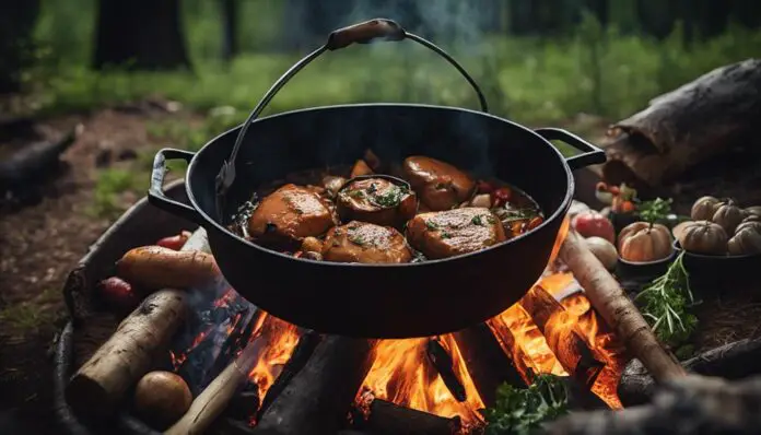 campfire cooking with ease