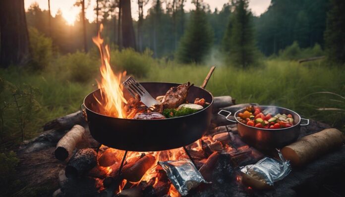 campfire dinner foil packets