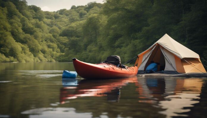 emergency shelter options for kayakers