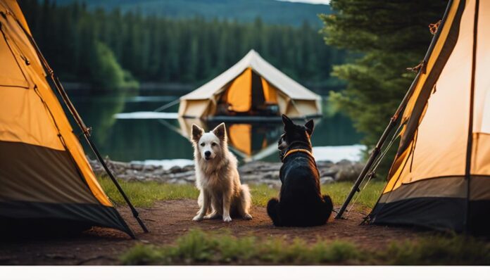 pet friendly campsites for dogs