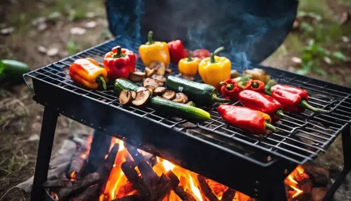 receitas vegetarianas para camping