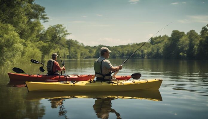 top freshwater fishing kayaks